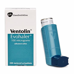 Ventolin inhalador